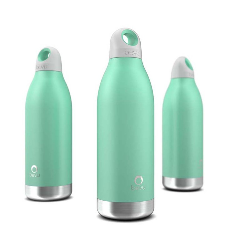 Botella térmica reutilizable de acero inoxidable-modelo FLORA