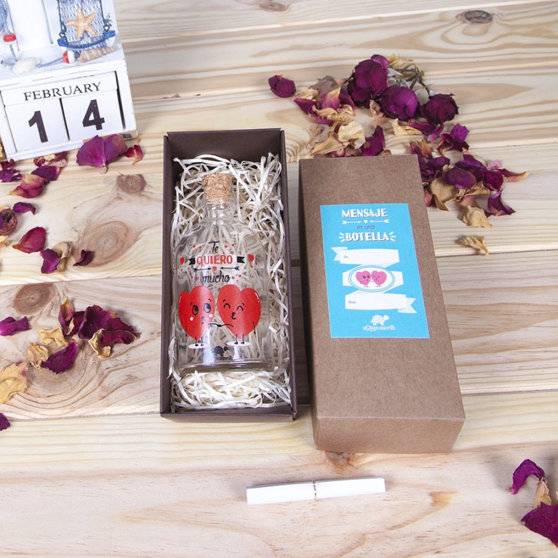 2X 50 Piezas de Rollos de Papel Decor para Regalo de Cumpleaños Fiesta Mensajes de Botella Creativa Amor Secreto