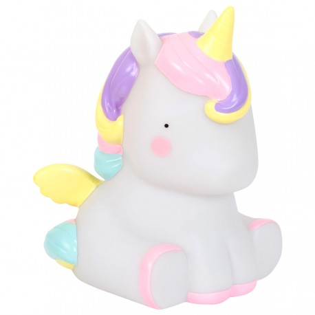 lampara de mesa unicornio