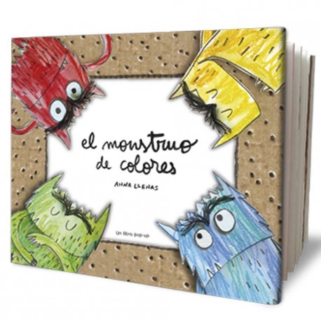 EL MONSTRUO DE COLORES POP UP DE ANNA LLENAS