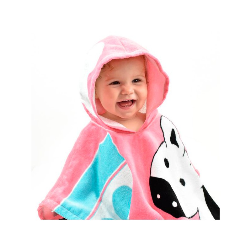 Poncho Toalla Infantil Con Capucha - Nina'S Ark - La Vida Algo Más