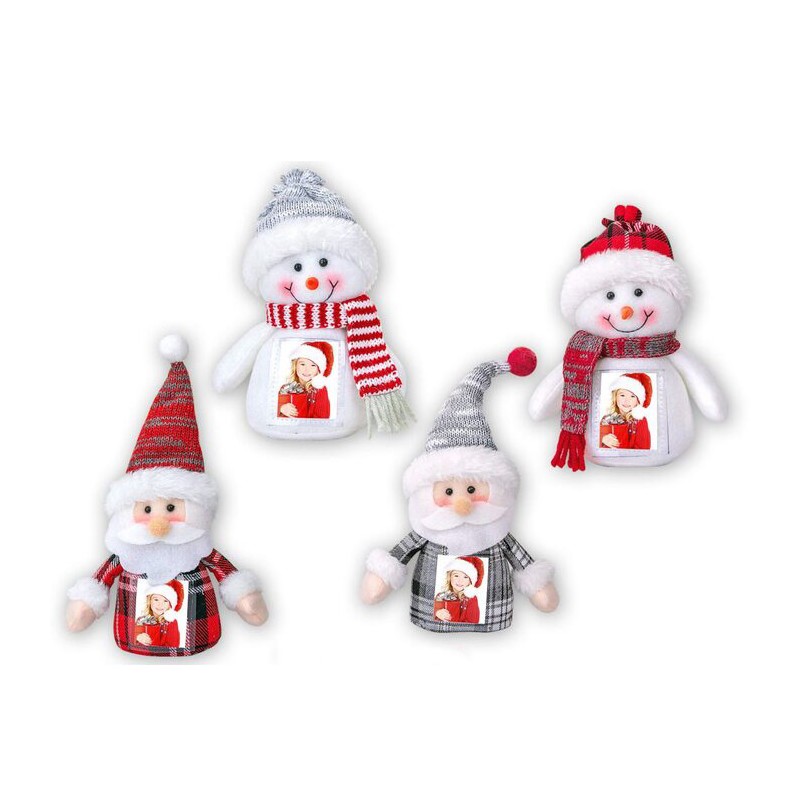 Comprar Navideño colgante de tela de NIeve - Rojo - La Vida Es Algo Más