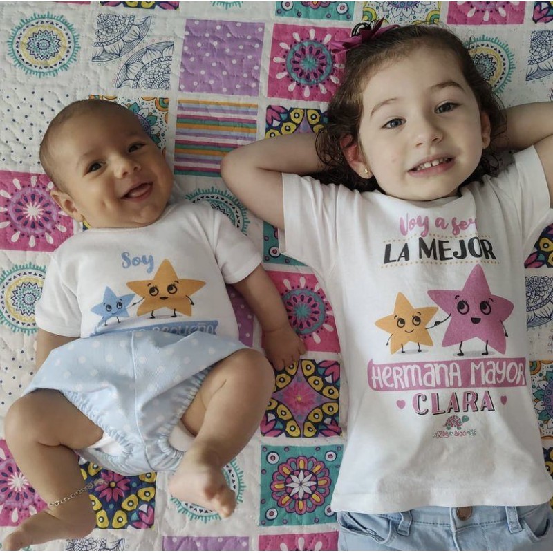 Anticuado Oblicuo oler Venta Camiseta Personalizada "Hermana mayor" - La Vida Es Algo Más