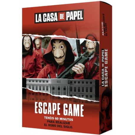 JUEGO LA CASA DE PAPEL: ESCAPE GAME
