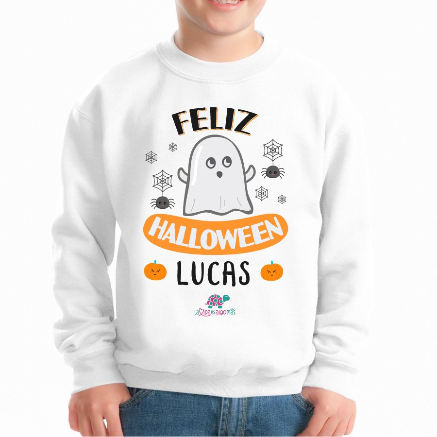 Sudadera Halloween Infantil Personalizada 