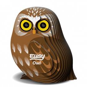 PUZLE 3D EUGY DE DODOLAND - BÚHO - 044 OWL