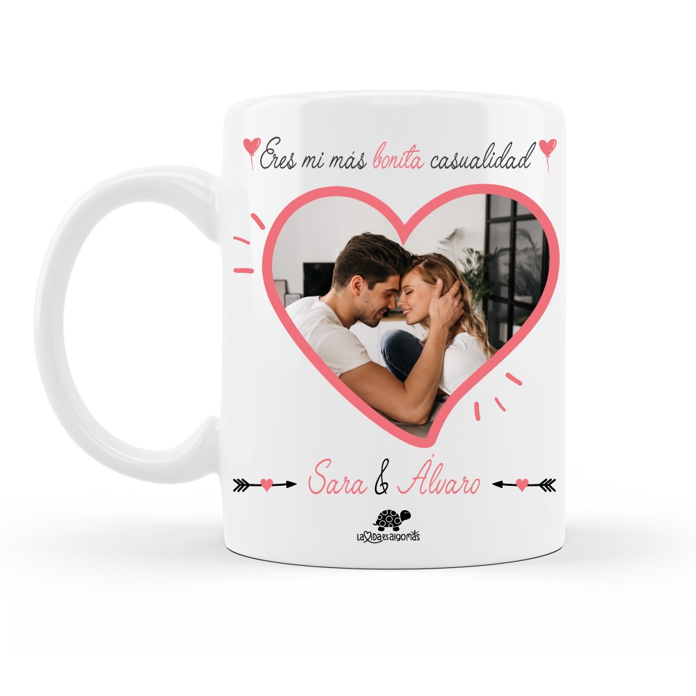  Taza de café personalizada para parejas, taza