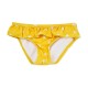 BAÑADOR BRAGUITA BIKINI INFANTIL PROTECCIÓN SOLAR UPF50+ BTBOX - LUNARES MOSTAZA