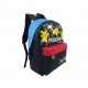 MOCHILA ESCOLAR GRANDE PERSONALIZABLE  ADAPTABLE CARRO - POKEMON PIKACHU 
