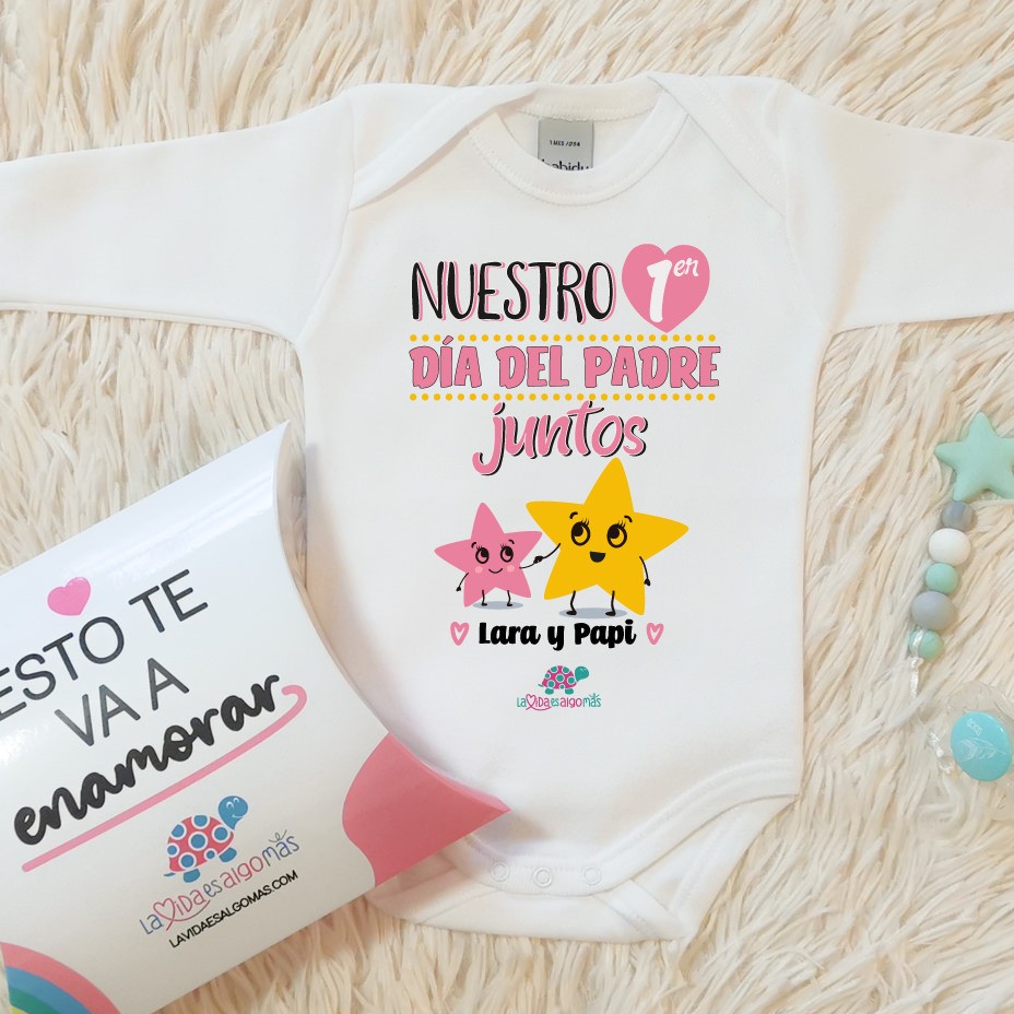 Feliz Día Camiseta Y Body Padre E Hija Camiseta Padre E Hijo