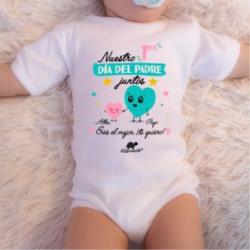Body Bebé Personalizado con nombre estampado Estrella Sonrisa