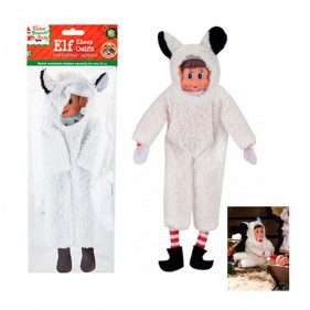 VESTUARIO PARA ELFO DE LA NAVIDAD ELVES BEHAVIN BADLY - DISFRAZ OVEJA