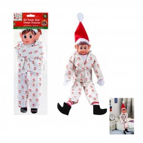 VESTUARIO PARA ELFO DE LA NAVIDAD ELVES BEHAVIN BADLY - DISFRAZ PIJAMA NAVIDEÑO