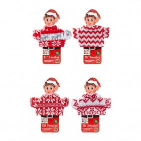VESTUARIO PARA ELFO DE LA NAVIDAD ELVES BEHAVIN BADLY - JERSEYS INVIERNO - 1 UNIDAD