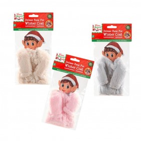 VESTUARIO PARA ELFO DE LA NAVIDAD ELVES BEHAVIN BADLY - ABRIGO INVIERNO PIEL SINTÉTICA