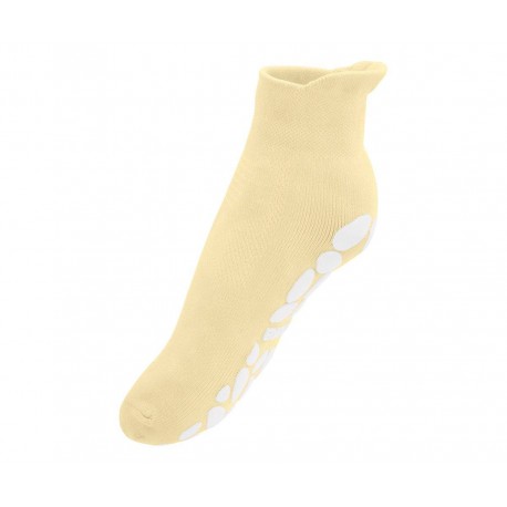 CALCETINES ANTIDESLIZANTES NATACIÓN PISCINA MONNËKA - BEIGE TUTETE