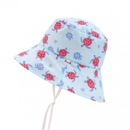 SOMBRERO REVERSIBLE SOLAR INFANTIL UPF 50 + BTBOX - TORTUGAS