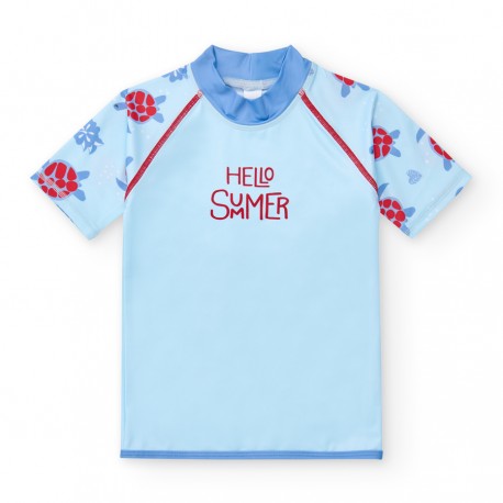 CAMISETA PROTECCIÓN SOLAR UPF 50+ BTBOX - TORTUGAS