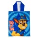 PONCHO TOALLA INFANTIL PERSONALIZABLE MICROFIBRA - PATRULLA CANINA AZUL (115 X 50 CM)