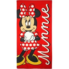 TOALLA DE PLAYA PERSONALIZABLE MICROFIBRA - MINNIE DISNEY  (1,40 x 70)