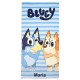 TOALLA DE PLAYA PERSONALIZABLE MICROFIBRA - BLUEY BINGO (1,40 x 70)