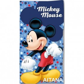 TOALLA DE PLAYA PERSONALIZABLE MICROFIBRA DISNEY - MICKEY MOUSE CONFETI  (1,40 x 70)