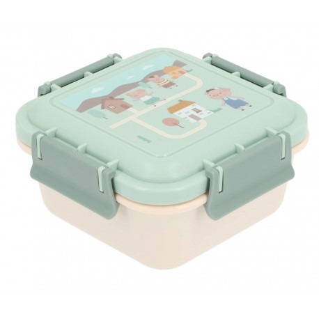 CAJA ALMUERZO HERMÉTICA GRANDE - THE THREE LITTLE PIGS