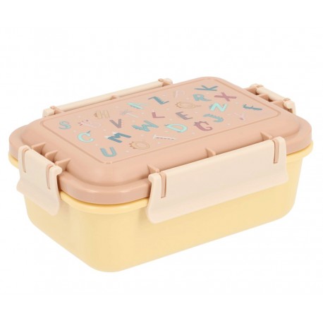 CAJA ALMUERZO HERMÉTICA BENTO - FUNNY LETTERS