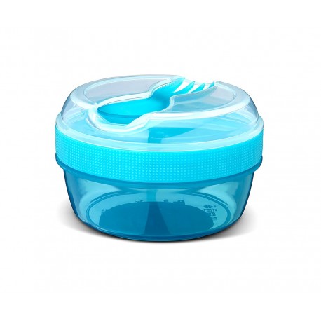 CAJA ALMUERZO CON TAPA REFRIGERANTE N'ICE CUP TURQUOISE - CARL OSCAR