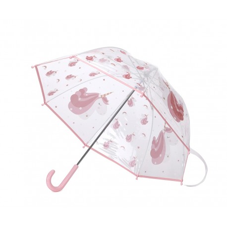 PARAGUAS INFANTIL TRANSPARENTE  TUTETE MAGICAL UNICORN