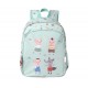 MOCHILA INFANTIL MEDIANA  PERSONALIZABLE TUTETE - THE THREE LITTLE PIGS + LLAVERO PERSONALIZABLE