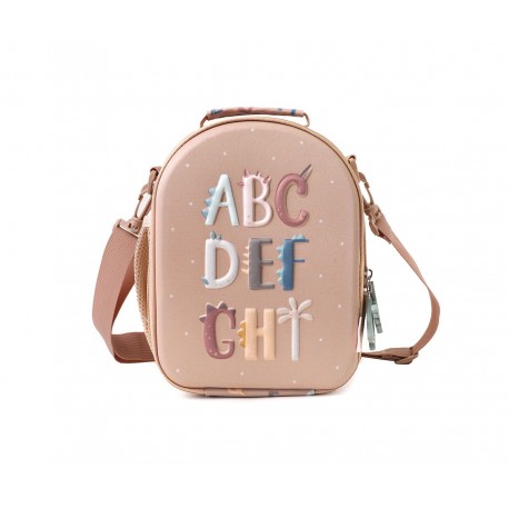 BOLSA MERIENDA TÉRMICA 3D PERSONALIZABLE TUTETE - FUNNY LETTERS