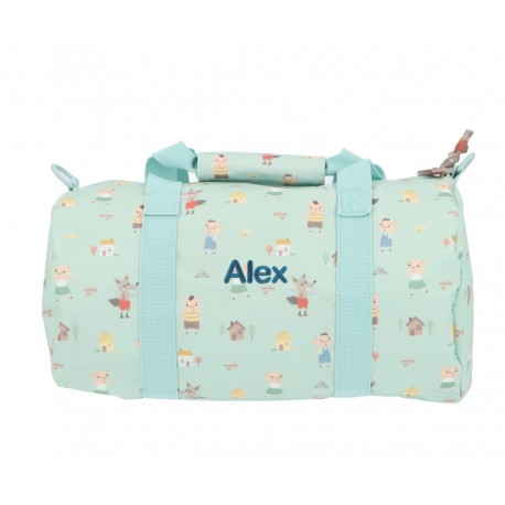 BOLSA DEPORTE PERSONALIZABLE TUTETE - THE THREE LITTLE PIGS