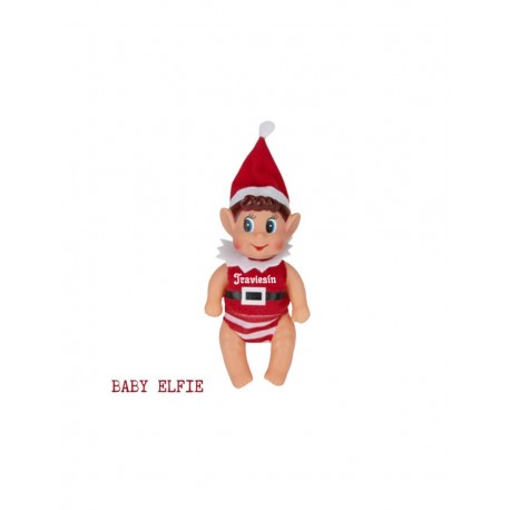 ELFO NAVIDAD BABY PERSONALIZABLE ELVES BEHAVIN BADLY 13 CM - ELFIE BEBÉ