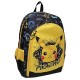 MOCHILA PERSONALIZABLE ESCOLAR GRANDE  - POKEMON PIKACHU SKATE COLECCIÓN 43CM