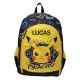MOCHILA PERSONALIZABLE ESCOLAR GRANDE  - POKEMON PIKACHU SKATE COLECCIÓN 43CM