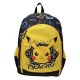 MOCHILA PERSONALIZABLE ESCOLAR GRANDE  - POKEMON PIKACHU SKATE COLECCIÓN 43CM