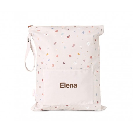 BOLSA IMPERMEABLE GRANDE PERSONALIZABLE TUTETE - GEOMETRIC NATURE