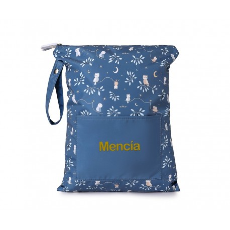 BOLSA IMPERMEABLE GRANDE PERSONALIZABLE TUTETE - MAGICAL FOREST