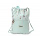 MOCHILA SACO IMPERMEABLE PERSONALIZABLE TUTETE - THE THREE LITTLE PIGS