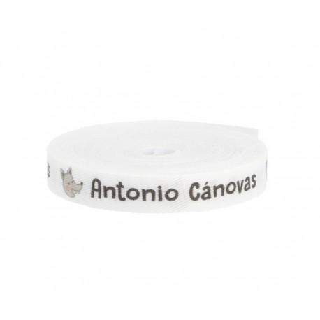 CINTA MARCA PRENDAS TERMOADHESIVA PERSONALIZADA PARA ROPA TUTETE - LITTLE RED LOBO FEROZ