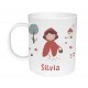 TAZA PLÁSTICO PERSONALIZADA TUTETE - LITTLE RED