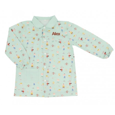 BABI INFANTIL CON BOTONES PERSONALIZABLE  TUTETE -  THE THREE LITTLE PIGS