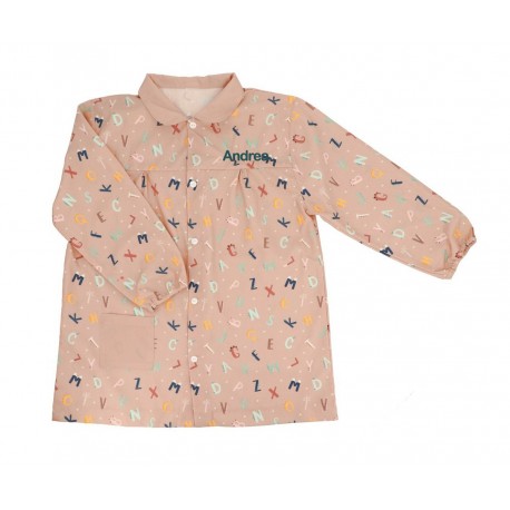 BABI INFANTIL CON BOTONES PERSONALIZABLE  TUTETE -  FUNNY LETTERS