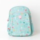 MOCHILA INFANTIL PERSONALIZABLE RUBIO - MARINO TURQUESA ROSA