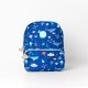 MOCHILA INFANTIL PERSONALIZABLE RUBIO  PEQUEÑA - MARINO AZUL