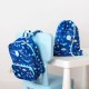 MOCHILA INFANTIL PERSONALIZABLE RUBIO  PEQUEÑA - MARINO AZUL