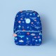 MOCHILA INFANTIL PERSONALIZABLE RUBIO  PEQUEÑA - MARINO AZUL