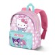 MOCHILA INFANTIL PERSONALIZABLE JOY HUG HELLO KITTY 27 CM