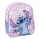 MOCHILA INFANTIL PERSONALIZABLE 29 CMS - STITCH LILA